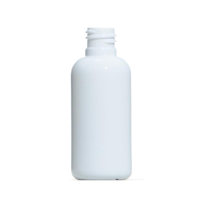 50ml White PET Boston Round Bottle, 20/410 Neck [BR501WT-SP]